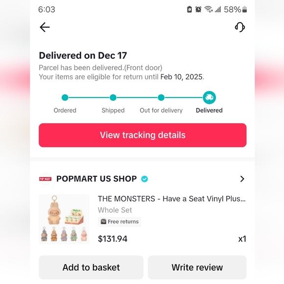 AUTHENTIC-The Monster-Have A Seat-SiSi/QuQu - Picture 2 of 2